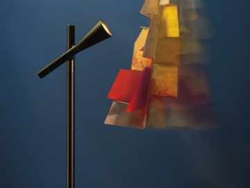 COLIBRÌ - LED adjustable aluminium floor lamp by Martinelli Luce - view 3